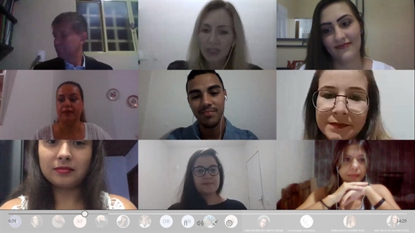 Cerimônia foi realizada de maneira virtual por conta da pandemia do coronavírus (Imagem: Unifev)