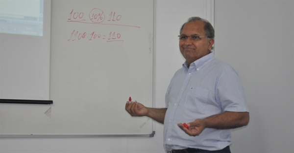 Oscar não entendeu como foi o cálculo feito pelo vereador 