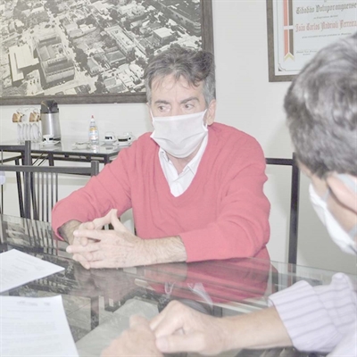 João Herrera quer comprar vacinas para imunizar os associados do Sincomércio (Foto: A Cidade)