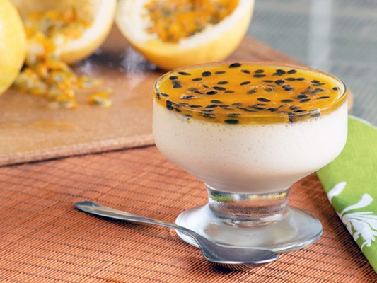 Mousse de maracujá 