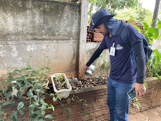 O trabalho de combate à Dengue é uma união de forças entre Poder Público e população  (Foto: Prefeitura de Votuporanga)