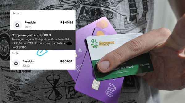 Os amigos desconfiam que os cartões tenham sido clonados em um dos estabelecimentos comerciais que costumam frequentar juntos (Fotos: Reprodução)