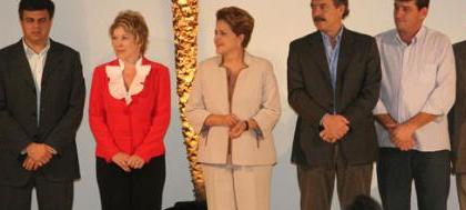 Dilma reúne políticos e empresários em Rio Preto