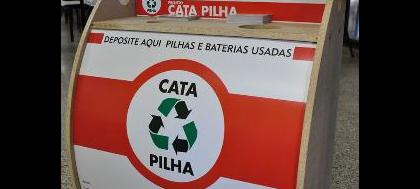 Saev recolhe 240 quilos de pilhas por mês