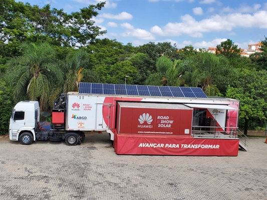 Unidade móvel está instalada no Shopping Cidade Norte (Foto: Divulgação)