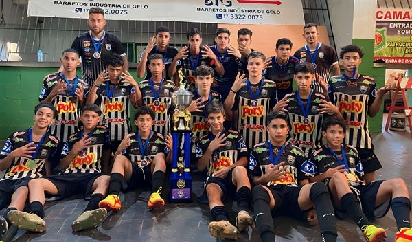 O sub-14 e o sub-12 do Votuporanguense são campeões, e o sub-10 é vice-campeão da União Cup Série Ouro (Foto: Divulgação)