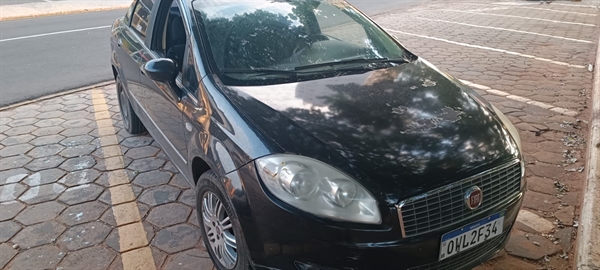 O carro, um Fiat/Linea Essence foi flagrado na vicinal Camilo Sato na cidade vizinha, na noite de anteontem (Foto:Divulgação)