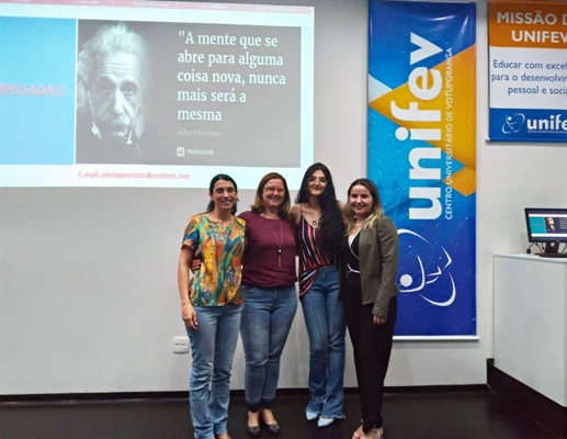 O curso de Nutrição da UNIFEV realizou, ao longo da última semana, diversas atividades alusivas ao Dia do Nutricionista (Foto: Unifev)