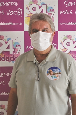 Seba encerrou o primeiro ciclo de entrevistas dos candidatos na Cidade FM. (Foto: A cidade)