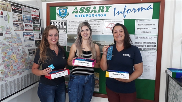 A ação visa conscientizar os participantes do evento sobre a prevenção (Foto: Prefeitura de Votuporanga)