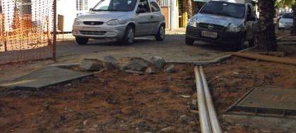 Chuvas atrasam conclusão das obras de revitalização da