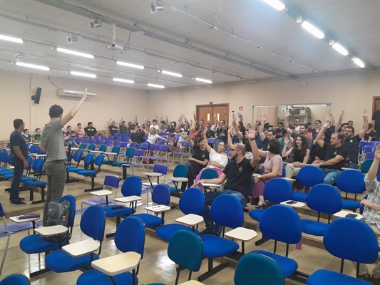 Maioria dos servidores do Instituto Federal de Votuporanga optou por aderir à greve nacional da Educação Pública Federal Foto: Arquivo pessoa 