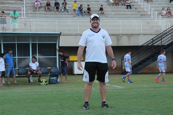 Murilo Lopes, técnico do Cavinho, colocou a Bélgica entre as favoritas para conquistar a Copa do Mundo (Foto: Rafael Nascimento/CAV)