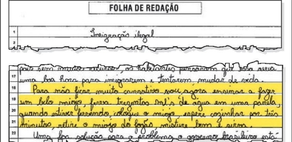 Inep quer anulação de redações com gracinhas no Enem 