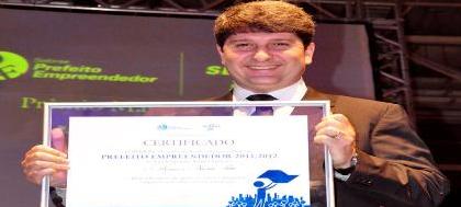 Junior Marão entre melhores do Prefeito Empreendedor