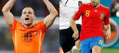 Por título inédito, Holanda e Espanha jogam a final