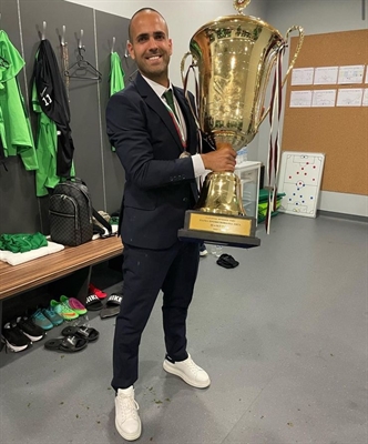 O votuporanguense Kaio Cesar Gratão Fonseca se tornou campeão da Bulgária junto do elenco do Ludogorets Razgrad (Foto: Reprodução/Instagram)