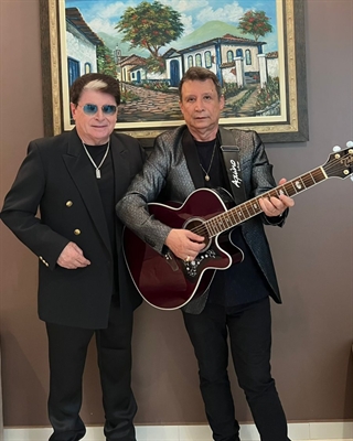 A dupla Gilberto e Gilmar se apresentará na cidade de Nova Castilho no dia 30 de abril  (Foto: Instagram/Gilberto e Gilmar)