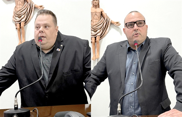 Marcão Braz e Ricardo Bozo encabeçam a nova tropa de choque do prefeito Jorge Seba na Câmara (Foto: Assessoria)