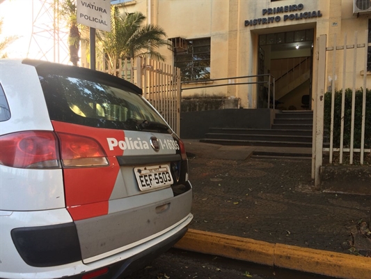 O boletim de ocorrência foi registrado ontem no 1º Distrito Policial (Foto: Aline Ruiz/A Cidade)