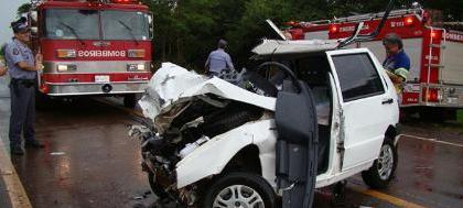 Morre 2ª vítima de violento acidente na rodovia