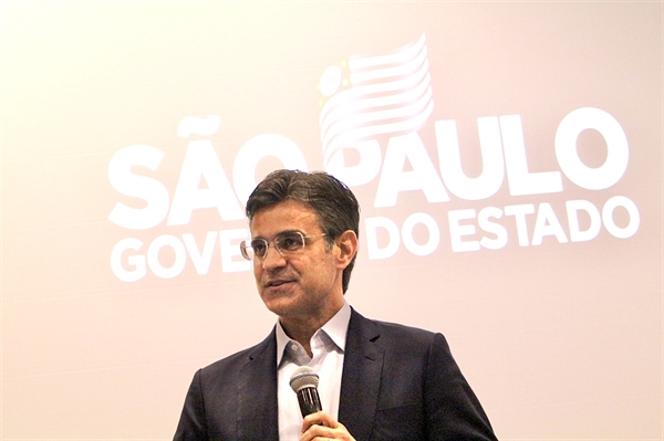 O governador Rodrigo Garcia trocou o comando da Polícia Militar  e da Polícia Civil do Estado; mais mudanças são esperadas para os próximos dias (Foto: Assessoria)