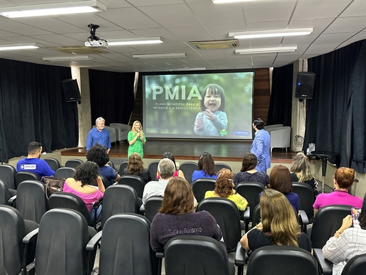 O Plano Municipal para Infância e Adolescência 2019/2029 foi apresentado na manhã de ontem em um encontro no Parque da Cultura (Foto: Prefeitura de Votuporanga)