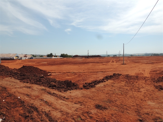 Local da Expô/Fisav está em terraplanagem