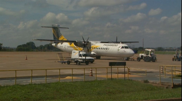 Passaredo Linhas Aéreas é de Ribeirão Preto (SP)  (Foto: Reprodução/EPTV/Arquivo)