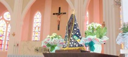 Paróquia celebra dia de Nossa Senhora Aparecida