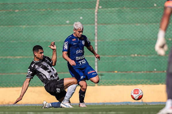 Léo Paraiso na final da Copa Paulista deste ano  (Foto: Pedro Zacchi/Ag. Paulistão)