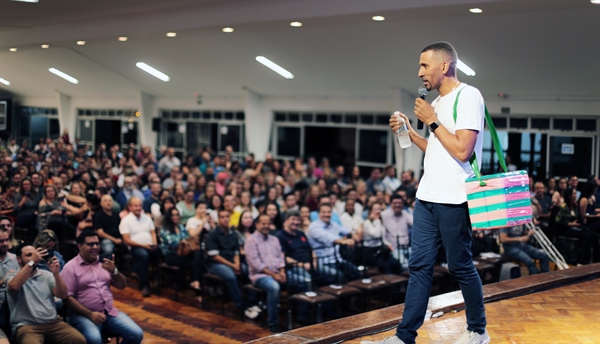 Palestra de Rick Chesther (Foto: Santa Casa)