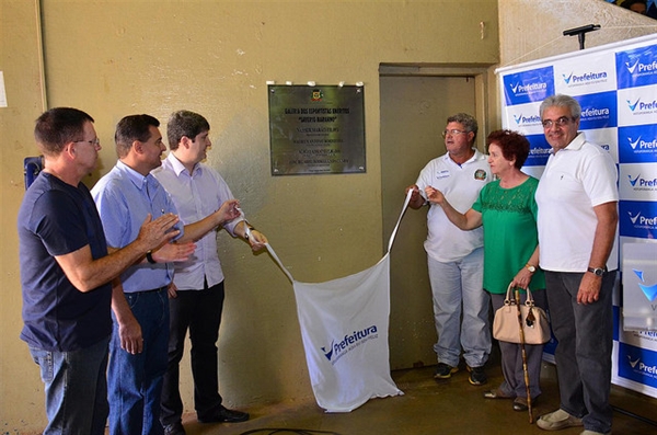 Esportista Savério Maranho  é homenageado com placa