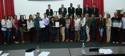 Câmara presta homenagem à escola Coopevo/Dinâmica