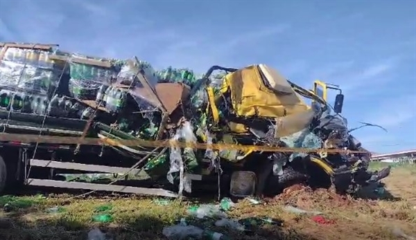 O acidente ocorreu na rodovia Euclides da Cunha, em Santa Fé do Sul, nesta semana (Foto: Divulgação)