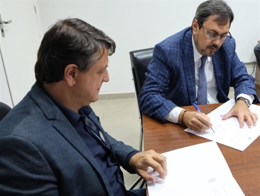 O ato, realizado no Paço Municipal, contou com a presença de autoridades locais e representantes do CNMP (Foto: Divulgação)