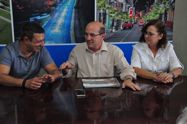 O deputado esteve em Votuporanga na tarde de ontem, quando participou de alguns encontros (Foto: Divulgação/Prefeitura de Votuporanga)