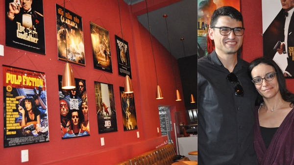 Casal Bruno e Juliana Arena são os novos proprietários do Novo Cine Votuporanga, que traz conceito inspirado em cinemas de cidades grandes (Fotos: A Cidade)