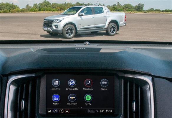 A S10 e o Trailblazer chegam à linha 2023 com novidades em conectividade (Foto: Reprodução)