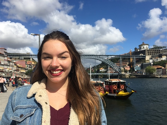 Lara Guizi Anoni é estudante do terceiro ano de Engenharia Civil do IFSP de Votuporanga   (Foto: Arquivo Pessoal)