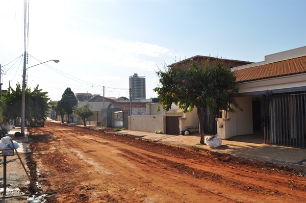 Com investimento de R$ 1.055.714,03, o serviço está sendo realizado com recursos da Saev (Foto: Daniel Castro/A Cidade)