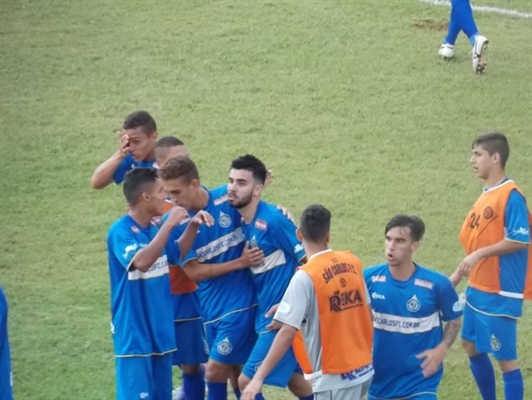 Cavinho perde em São Carlos  por 1 a 0 jogando fora de casa