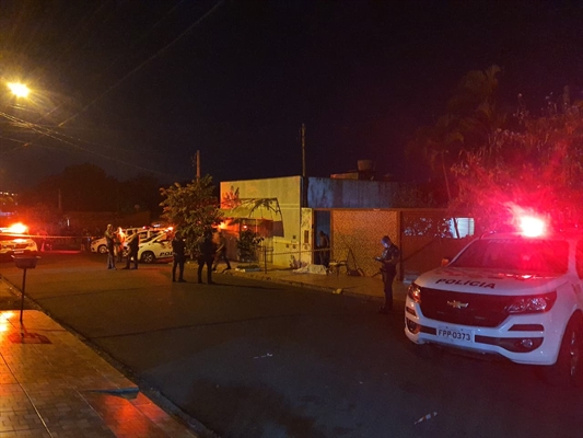Crime ocorreu no início da noite desta terça-feira (19) (Foto: A Cidade)