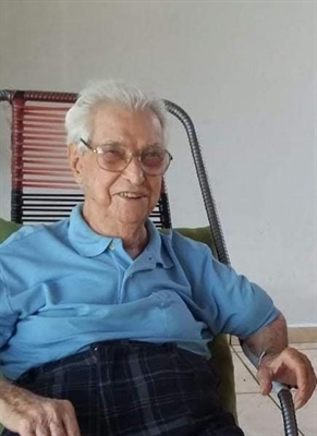 Aparecido José Brandini, 97 anos (Foto: Arquivo Pessoal)