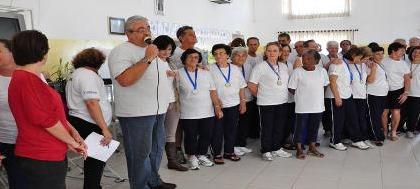 Primeira dama homenageia atletas do Jori