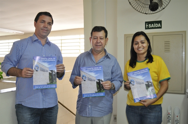 Santa Casa lança revista que mostra balanço da nova diretoria 2013/2015