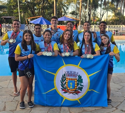 Equipe da Secretaria Municipal de Esportes/Unifev/Avonat/Noroaço (Foto: Divulgação)