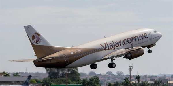 O Boeing 737-300, apelidado de ‘Cidão’, levantou voo na sexta-feira (22), rumo ao Paraná (Foto: Reprodução/Diário da Região)