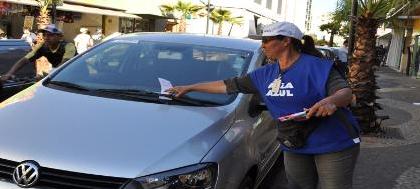 Área Azul tem lista de espera com 60 pessoas