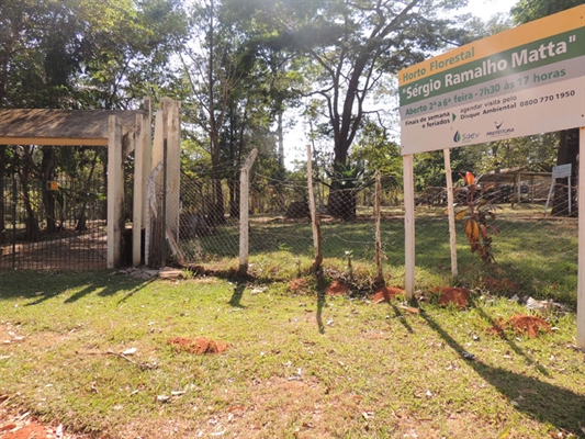Saev envia nota de esclarecimento sobre o horto